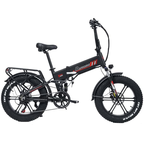 Randride YX20 20'' sähköpyörä, 1000 W moottori, 17 Ah akku, taitettava