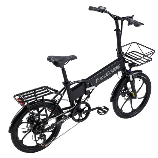 RANDRIDE YA20 elcykel, 500W motor, 12,8Ah batteri, 20*1,95'' dæk, foldbar