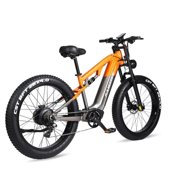 RANDRIDE YX80 26'' sähköpyörä, 1500W moottori, 20Ah akku, 50km/h, 7 vaihdetta
