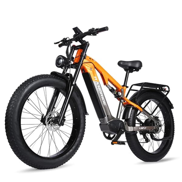 RANDRIDE YX80 26'' sähköpyörä, 1500W moottori, 20Ah akku, 50km/h, 7 vaihdetta