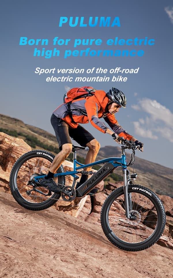 Elcykel 48V20AH 500W mountainbike – 45 km/h, 180 km räckvidd, legeringsram, terrängdäck