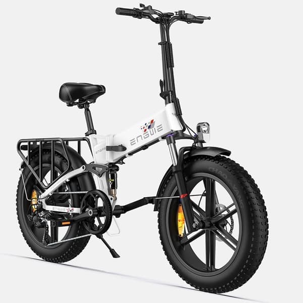 ENGWE ENGINE X 250W hopfällbar elcykel | 48V 13Ah utbyggbart batteri | 120 km räckvidd | 20" snödäck | Mekaniska bromsar