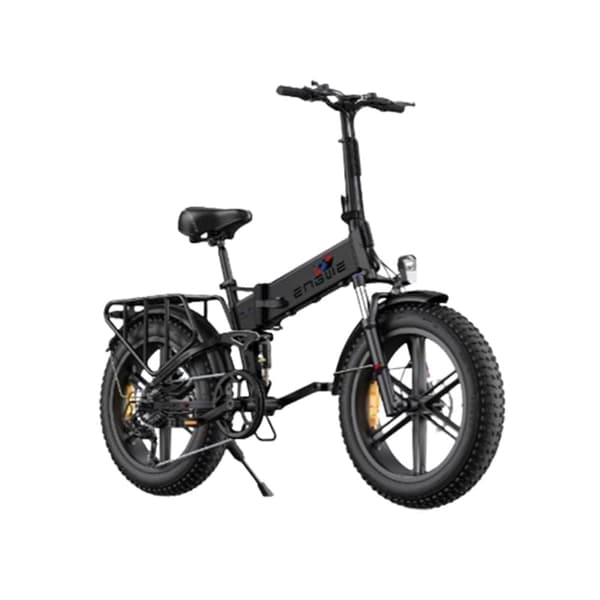 ENGWE ENGINE X 250W hopfällbar elcykel | 48V 13Ah utbyggbart batteri | 120 km räckvidd | 20" snödäck | Mekaniska bromsar