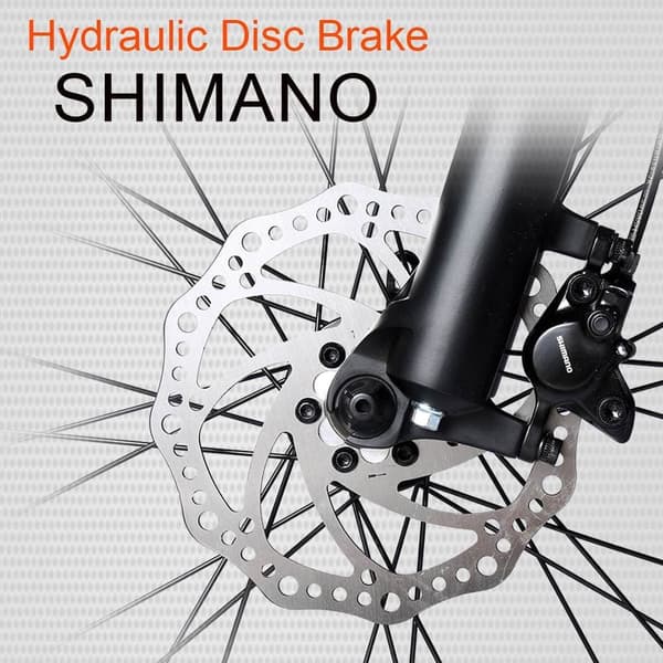 RANDRIDE YG90B 27.5" elcykel – 1000W motor, 48V 17Ah udvidet rækkevidde, Shimano-bremser, 50 km/t hastighed