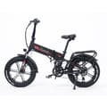 Miniatyrbillede 1 af 11: RANDRIDE YX20M 20" Fat Tire Electric Bike – 1000W motor, 48V17Ah batteri, 70 km rækkevidde, 7-trins og kompakt design
