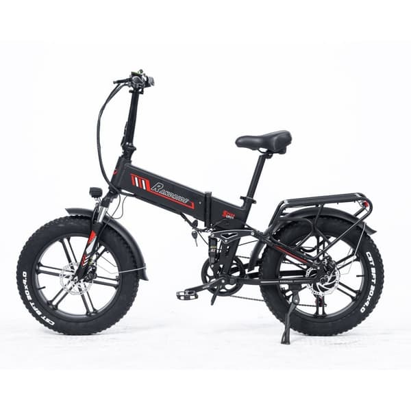 RANDRIDE YX20M 20" Fat Tire Electric Bike – 1000W motor, 48V17Ah batteri, 70 km rækkevidde, 7-trins og kompakt design