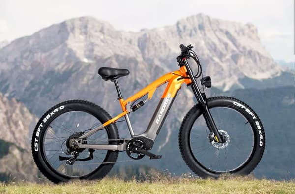 RANDRIDE YX80 26" Fat Tire E-Bike – 1500W motor, 48V20A batteri, 80 km räckvidd, hydrauliska bromsar och dominans i all terräng
