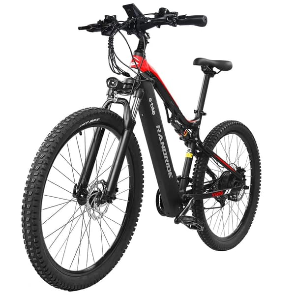 RANDRIDE YG90B 29" sähköpyörä – 500 W moottori, 48V17A akku, 80 km:n toimintasäde, Shimano-jarrut ja lukittava haarukka