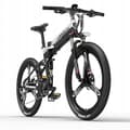 Miniatyrbild 2 av 5: Lankeleisi XT750 Sport Elcykel 14,5ah - 500W - Vuxen - 1 aluminiumhjul 26" Vit 500W