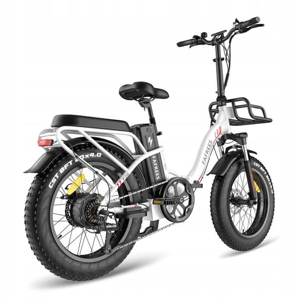 FAFREES F20 MAX elcykelram 16'' 22,5AH 48V 500W Samsung batteri 20" hjul VIT