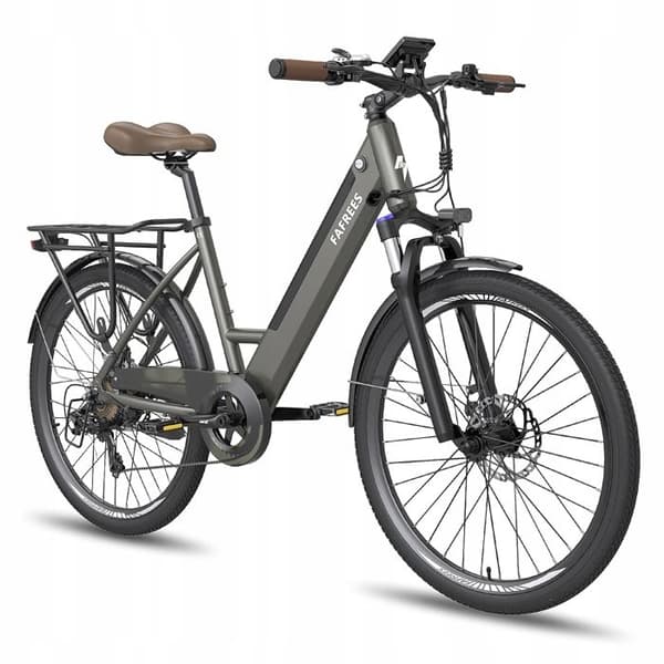 FAFREES F26 Pro elcykel med ca 10AH 36V 380W 25KM/H 90KM aluminiumhjul 26" svart
