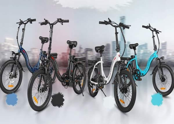 ENGWE E26 Elcykel - 48V 16Ah batteri - 250W Motor - Shimano 7 hastigheter - Räckvidd 140km Grön
