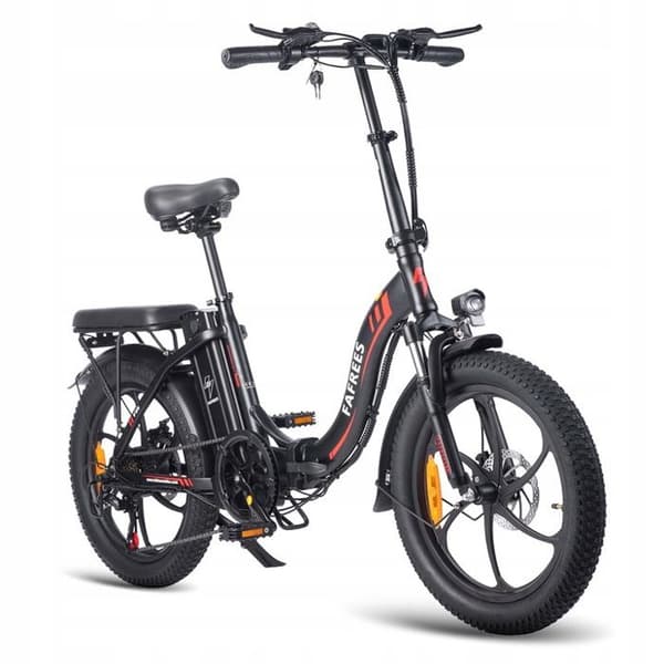 Fafrees F20 elcykel 16AH 36V 80KM 250W ram 20 tums aluminiumhjul 20" svart