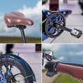 Miniatyrbild 4 av 4: FAFREES F20 Pro elcykel 18AH 350W 35KM/H 16 tums ram aluminiumhjul 20" blå