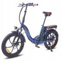 Miniatyrbild 1 av 4: FAFREES F20 Pro elcykel 18AH 350W 35KM/H 16 tums ram aluminiumhjul 20" blå