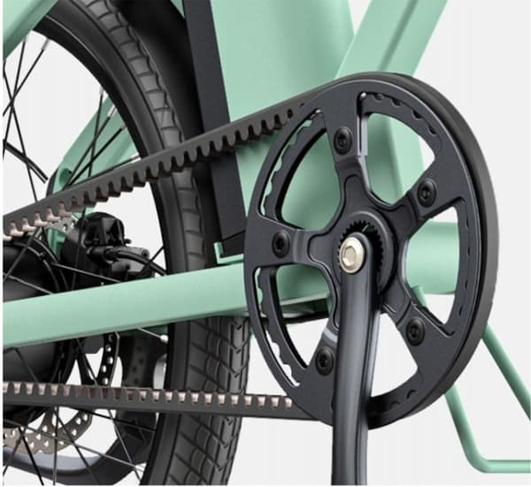 Engwe P20 elcykel 25KM/H 36V 9.6AH 350W hjul 20'' Fällbar elcykel Grön