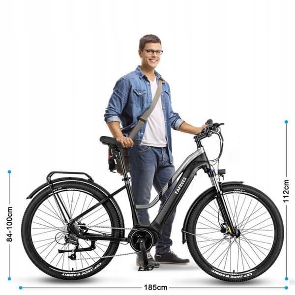 Fafrees FM8 14,5Ah 36V 350W Elcykel SHIMANO 9S APP Kontrollhjul 27,5" Grön