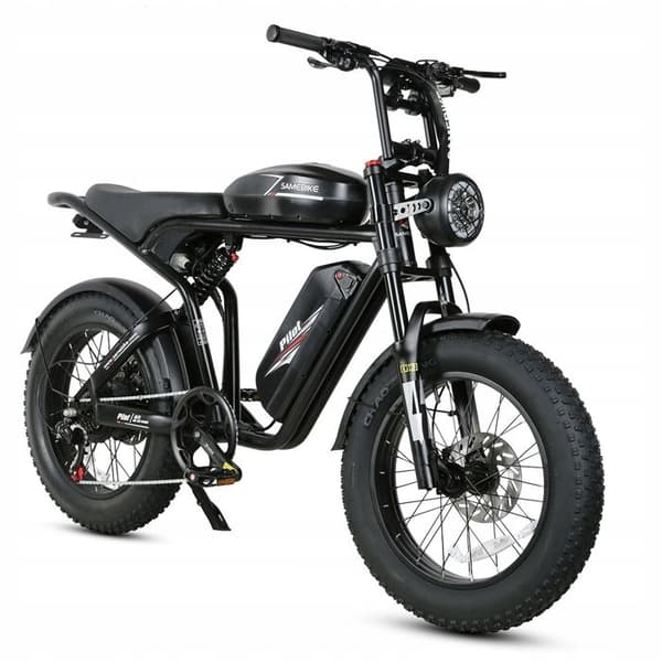 Sambike M20-II Elcykel 1200W 36Ah 45KM/H 220KM Oljebroms Dubbelbatteri 20*4.0 Fettdäck
