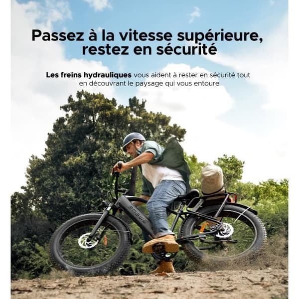 dam elektrisk vtc cykel ENGWE E26 ST 26 tum city fat bike 250W motor Räckvidd 140km dubbelfjädring 48V16AH blå