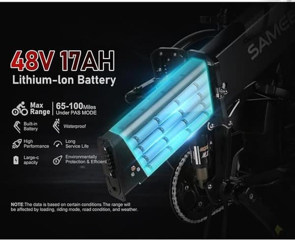 dam elektrisk vtc cykel ENGWE E26 ST 26 tum city fat bike 250W motor Räckvidd 140km dubbelfjädring 48V16AH blå
