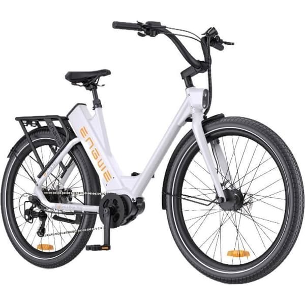 vuxen elassistanscykel Dam ENGWE P275 ST 27,5 tum Räckvidd 260km centralmotor 250W Stadscykel 36V19.2AH vit