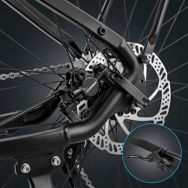 Fafrees FM8 elcykel 14,5Ah 36V 350W SHIMANO 9S APP kontrollhjul 27,5" SVART