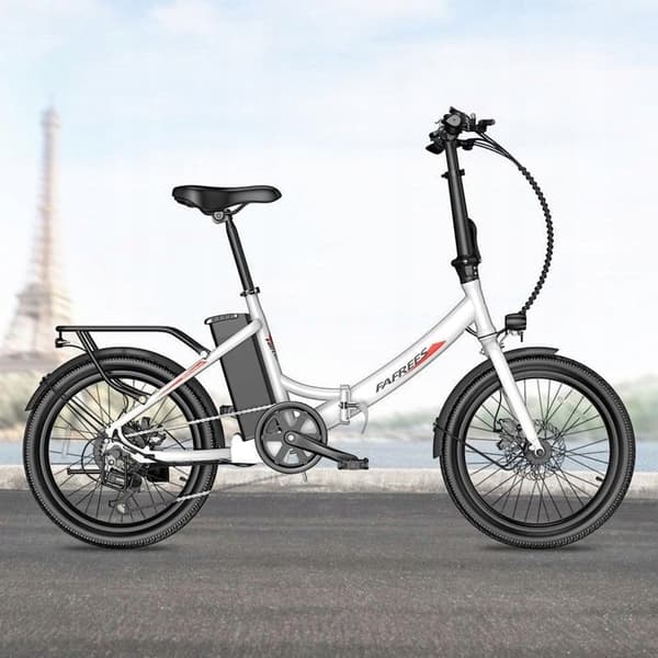 Fafrees F20 Lätt elcykelhjul 20" 14,5ah 36V 250W 25KM/H Fällbar elcykel vit