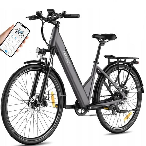 FAFREES F28 Pro elcykel med App 32KM/H aluminiumhjul 27,5" 250W 14,5Ah 110KM svart