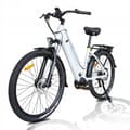 Miniatyrbild 1 av 4: HETATX TX520 elcykel 45KM/h 500W 15,6Ah 48V XOFO Motor 80KM hjul 27,5" vit