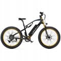 Miniatyrbild 1 av 4: Elcykel Lankeleisi RV700 48V 16Ah 130KM 45km/h 1000W MTB shimano M310-7 Gul