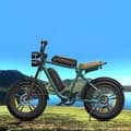 Miniatyrbild 3 av 6: ENGWE M20 Elcykel - Stora 20*4,0 däck - 750W Motor - 48V 13Ah batteri - 75km Räckvidd Grön