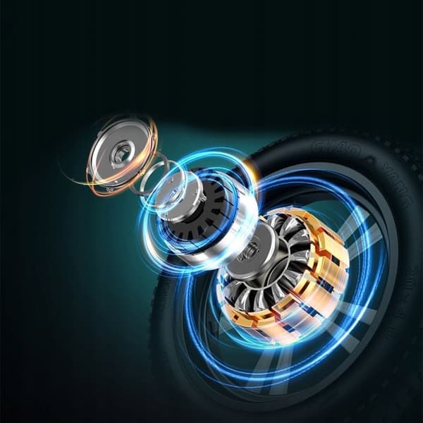ENGWE M20 elcykel - Stora 20*4.0 däck - 750W motor - 48V 13Ah batteri - 75km räckvidd