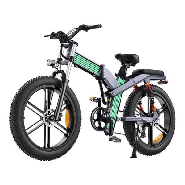 Elcykel - ENGWE - X26 - Dubbelbatteri 19Ah &amp; 7.5Ah - Räckvidd 57.7 miles - Däck 26*4.0 tum