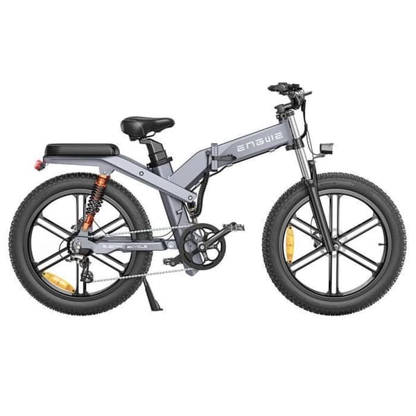 Elcykel - ENGWE - X26 - Dubbelbatteri 19Ah &amp; 7.5Ah - Räckvidd 57.7 miles - Däck 26*4.0 tum