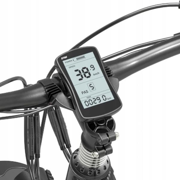 LANKELEISI XC4000 elcykel 17,5AH 48V 1000W 120KM aluminiumhjul 26" Gul