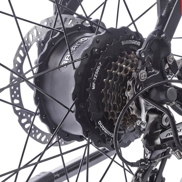 FAT BIKE Joobike Robin Step-thru elcykel, 26" hjul, 250W 48V 14ah grå
