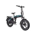 Miniatyrbild 2 av 6: Elcykel FAT BIKE Jobike EDDY L ram, 20” hjul, 250W 48V 11,6Ah 250W svart