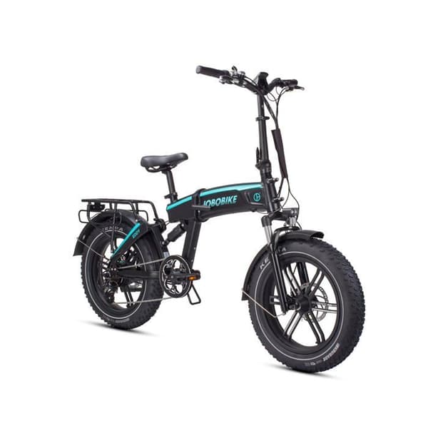 Elcykel FAT BIKE Jobike EDDY L ram, 20” hjul, 250W 48V 11,6Ah 250W svart