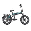 Miniatyrbild 1 av 6: Elcykel FAT BIKE Jobike EDDY L ram, 20” hjul, 250W 48V 11,6Ah 250W svart