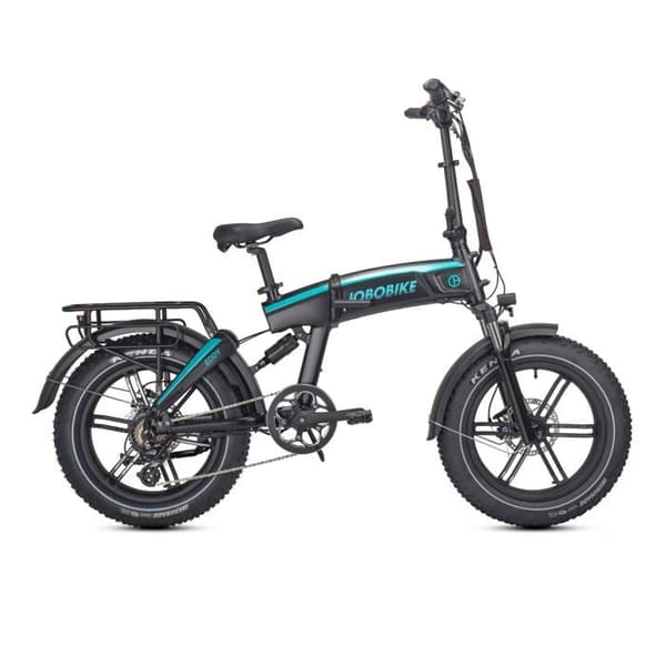 Elcykel FAT BIKE Jobike EDDY L ram, 20” hjul, 250W 48V 11,6Ah 250W svart