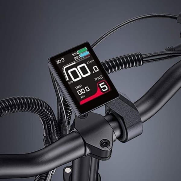 ENGWE LE20 E-Bike 20 Inch Elcyklar 250W 48V 19,2 Ah 180km Fat Bike blå