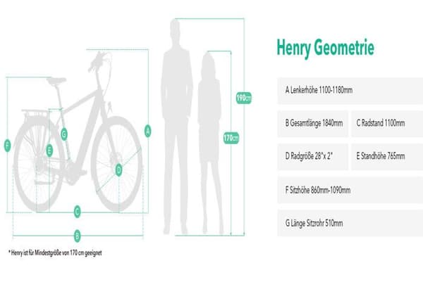 Henry Jobobike elcykel Bafang motor 65Nm 14Ah 110km 36V 13Ah 250w grå