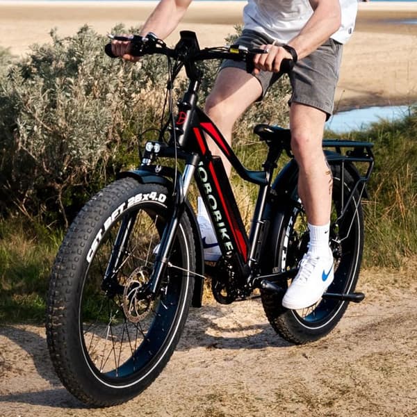 JOBOBIKE ROBIN 48V FATBIKE ELCYKEL 26” 14Ah 250W svart