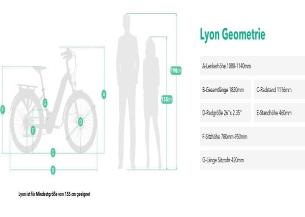 Jobobike Lyon elcykelram 16,5 tums hjul 26" grå 36V 14Ah 25KM/h 90KM
