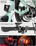 Miniatyrbild 6 av 6: ENGWE P20 E-Bike Elcykel med App 36V 9,6Ah 100km 250W 25km/h, 42Nm