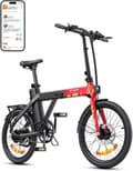 Miniatyrbild 1 av 6: ENGWE P20 E-Bike Elcykel med App 36V 9,6Ah 100km 250W 25km/h, 42Nm