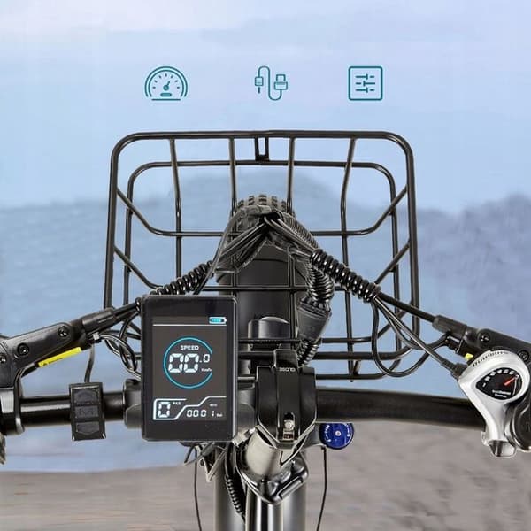 PASEBIKE P20 Pro 48V 23AH 1000W elektrisk hopfällbar cykel för vuxna, 20''*4.0 DÄCKTJOCKLEK
