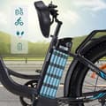 Miniatyrbild 4 av 6: Väggel elektrisk PASEBIKE P26 Mate 1500W 25Ah 50KM/H oljebroms 26 tum E-cykel