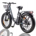 Miniatyrbild 1 av 6: Väggel elektrisk PASEBIKE P26 Mate 1500W 25Ah 50KM/H oljebroms 26 tum E-cykel