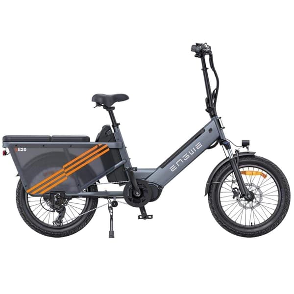 ENGWE LE20 20'' lastelbil, 19,2AH/38,4AH batteri tillval, 250W motor, med vridmomentsensor, 7-växlad